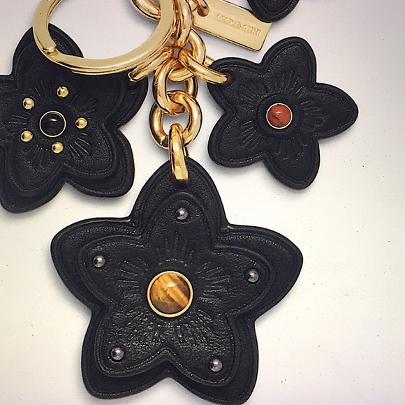 COACH - WILDFLOWER MIX BAG CHARM (NWT) - Picture 7 of 12
